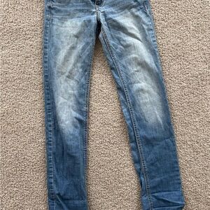 Hollister Straight Leg Women's Jeans - Classic Blue